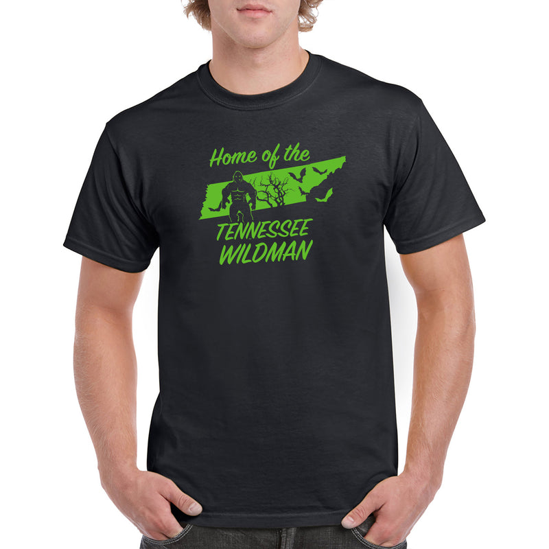 Tennessee Wildman Cryptid T-Shirt - Black