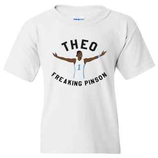 Theo Freaking Pinson Youth T Shirt - White