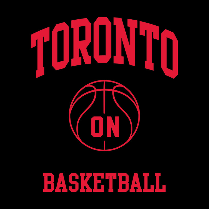 Toronto Classic Basketball Arch T Shirt - Black