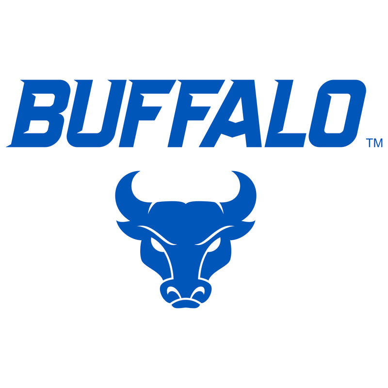University at Buffalo Bulls Primary Logo Short Sleeve T Shirt - White