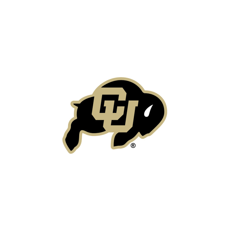 University of Colorado Buffaloes Primary Logo Left Chest Polo - White