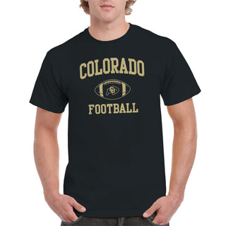 University of Colorado Buffaloes Classic Football Arch T Shirt - Black