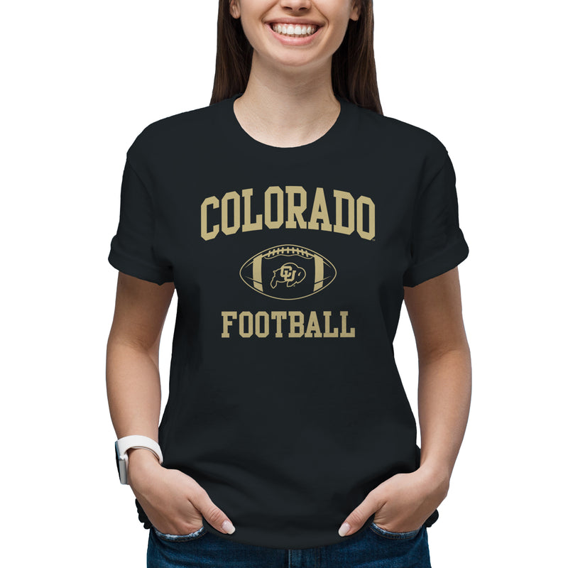 University of Colorado Buffaloes Classic Football Arch T Shirt - Black