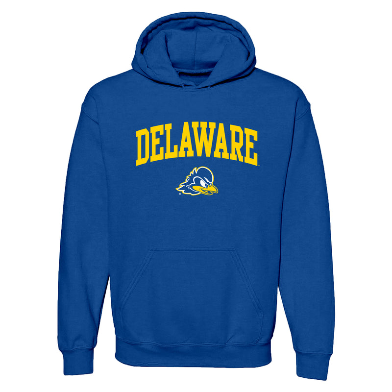 Delaware Blue Hens Arch Logo Hoodie - Royal
