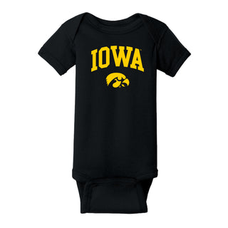 Iowa Arch Logo Creeper - Black