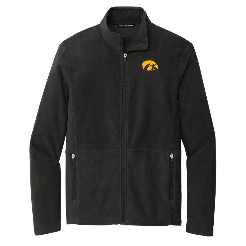 Iowa Hawkeyes Primary Logo Accord Microfleece Jacket - Black