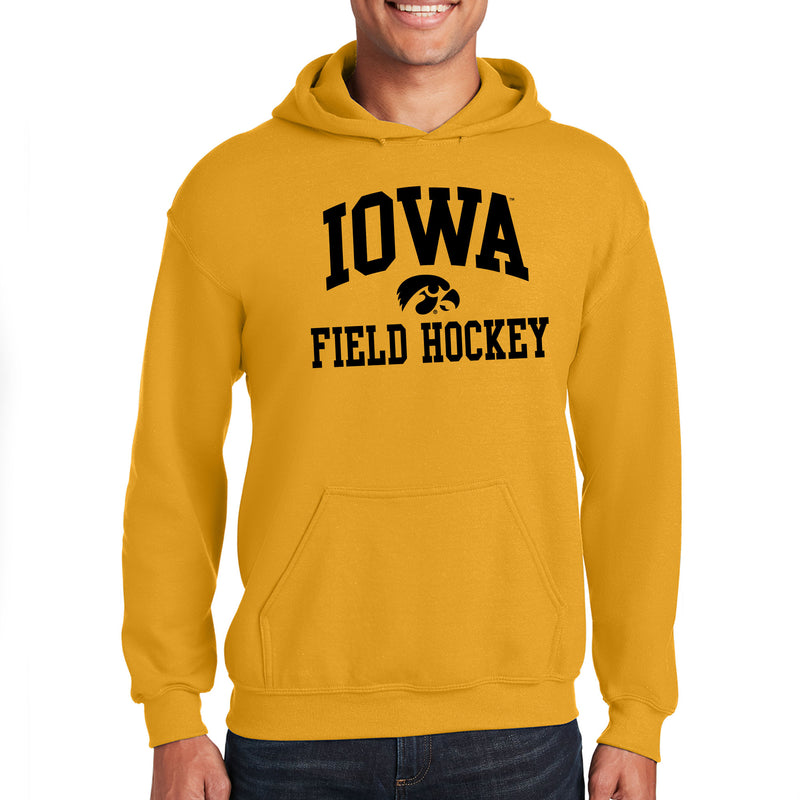 University of Iowa Hawkeyes Arch Logo Field Hockey Hoodie - Gold