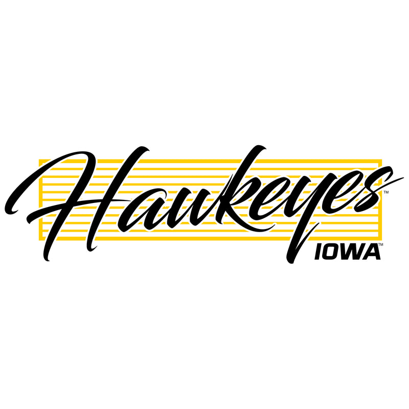 University of Iowa Hawkeyes Screen Play Cotton Heavy Blend Hoodie- White