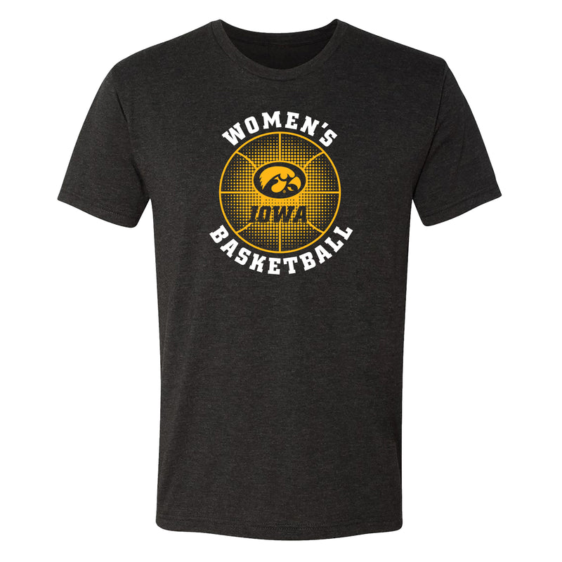 Iowa Women's Basketball Phase NLA Triblend T-Shirt - Vintage Black