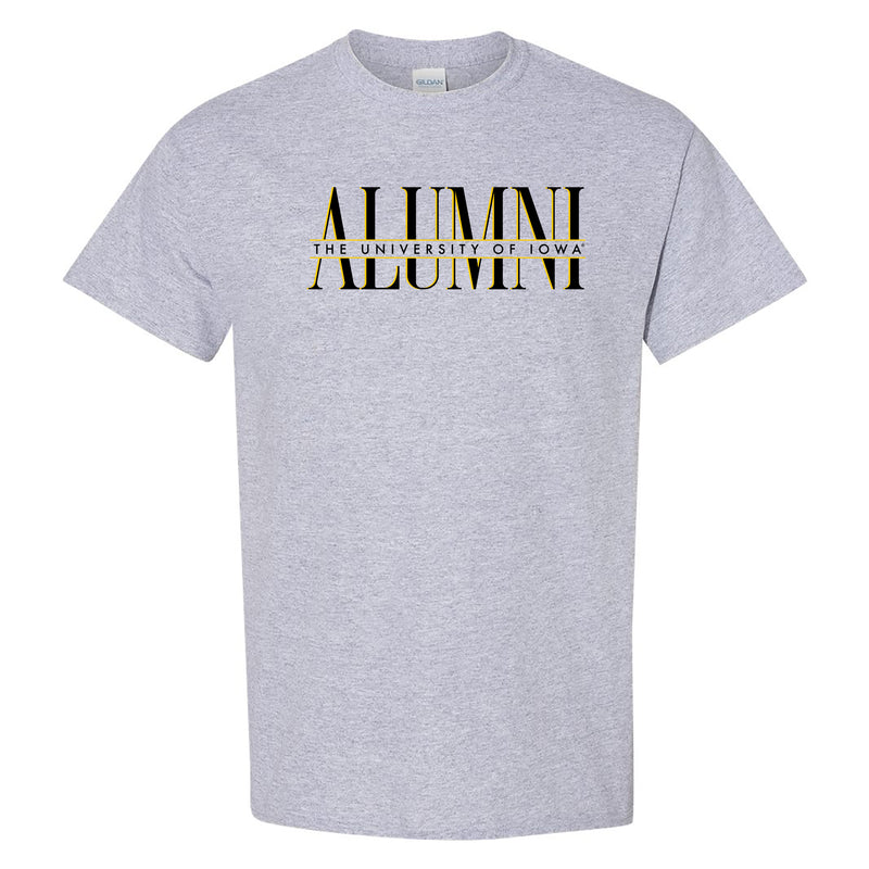 Iowa Classic Alumni T-Shirt - Sport Grey