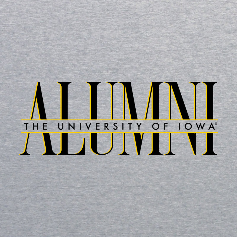 Iowa Classic Alumni T-Shirt - Sport Grey