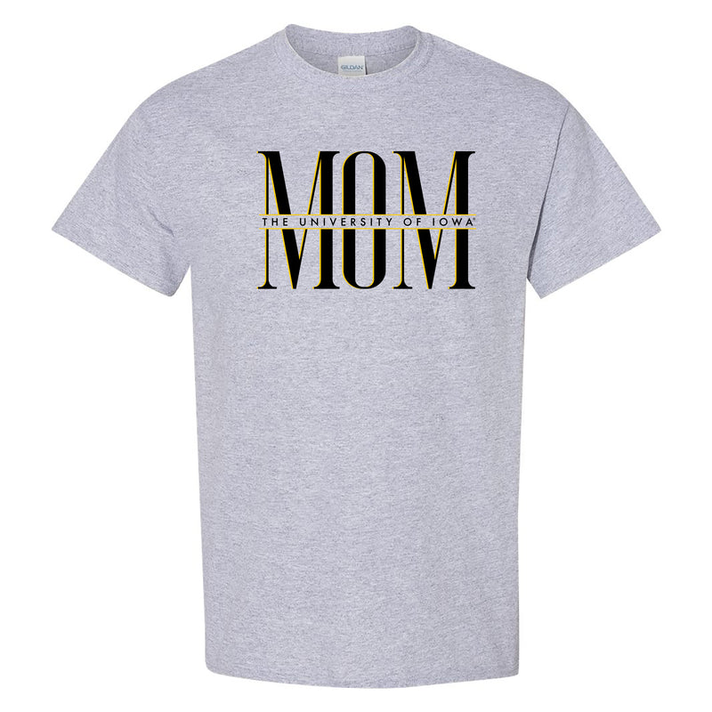 Iowa Classic Mom T-Shirt - Sport Grey