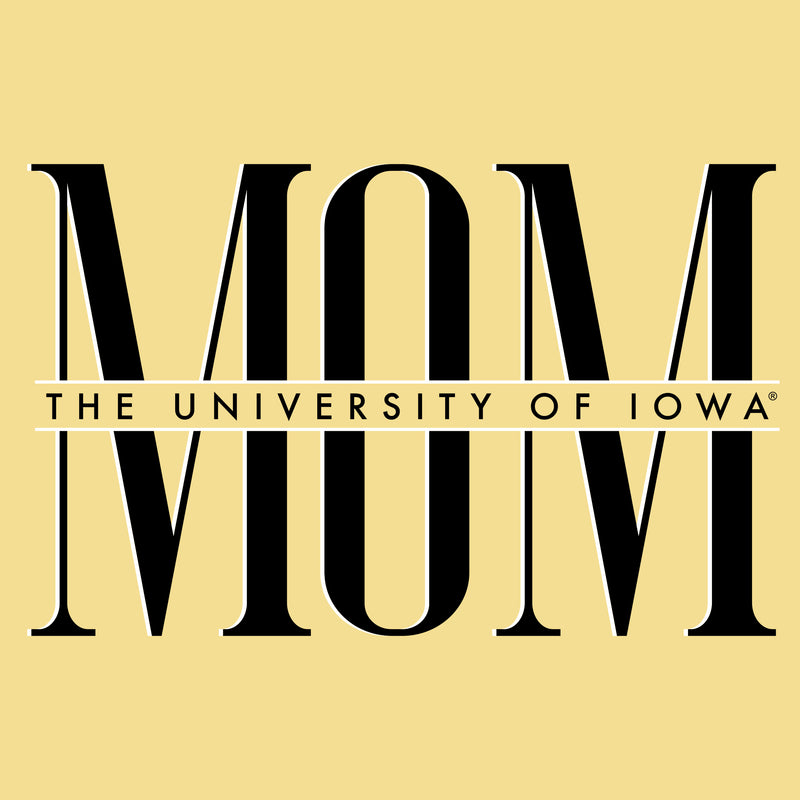 Iowa Classic Mom Midweight Pigment-Dyed Crewneck Sweatshirt - Pigment Yellow
