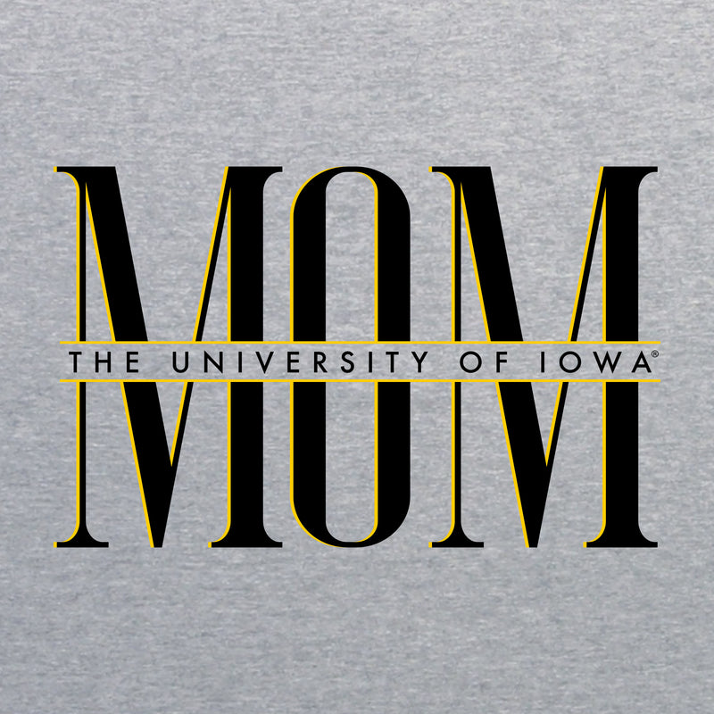 Iowa Classic Mom Crewneck - Sport Grey