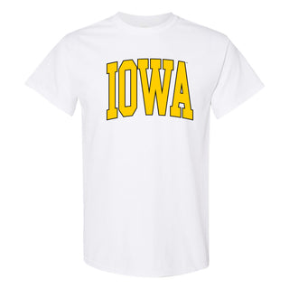 The University of Iowa Hawkeyes Mega Arch T-Shirt - White
