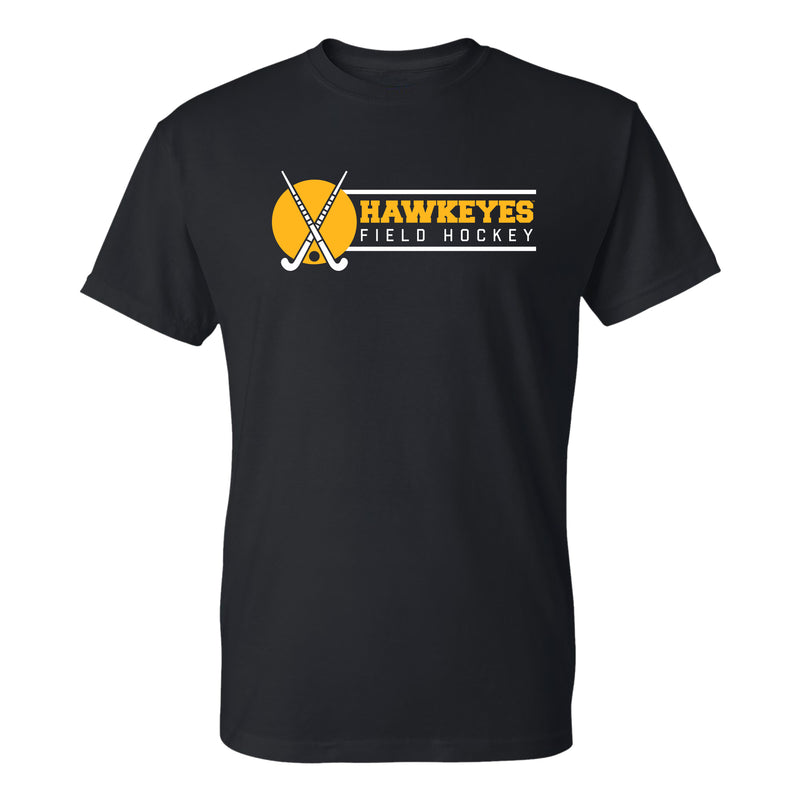 Iowa Hawkeyes Field Hockey Spotlight T Shirt - Black