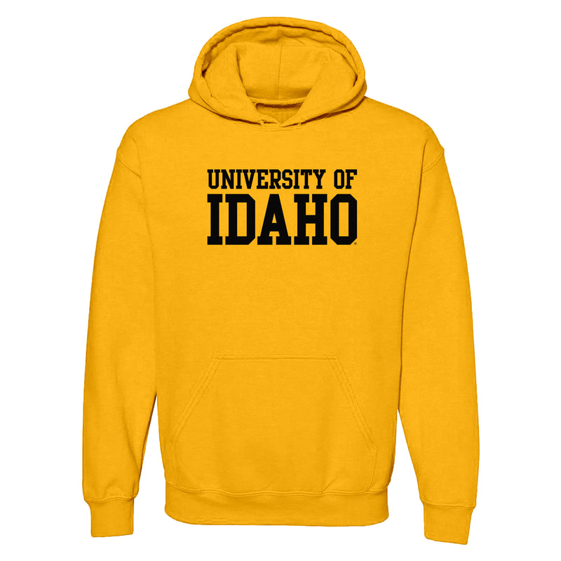 Idaho Vandals Basic Block Hoodie - Gold