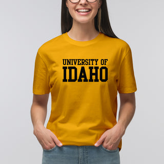 Idaho Vandals Basic Block T Shirt - Gold