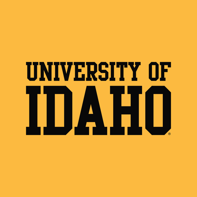 Idaho Vandals Basic Block Long Sleeve T Shirt - Gold
