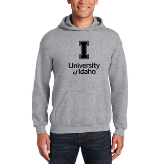 Idaho Vandals Institutional Logo Hoodie - Sport Grey