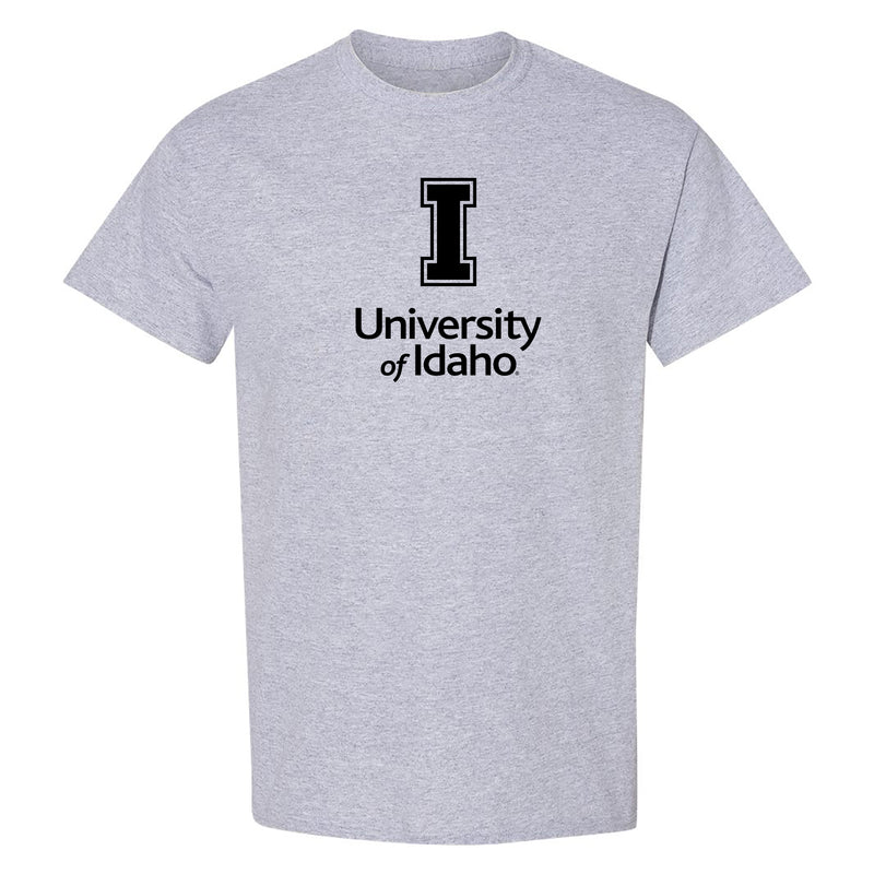 Idaho Vandals Institutional Logo T Shirt - Sport Grey