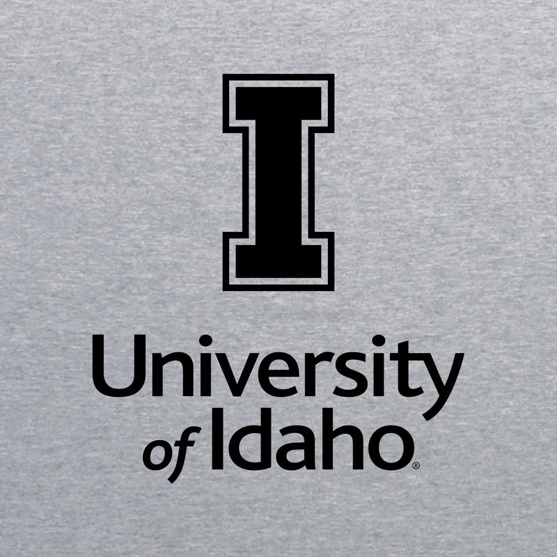 Idaho Vandals Institutional Logo Long Sleeve T Shirt - Sport Grey