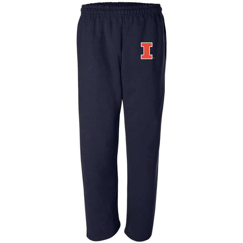 University of Illinois Fighting Illini Primary Logo Sweatpants - Navy
