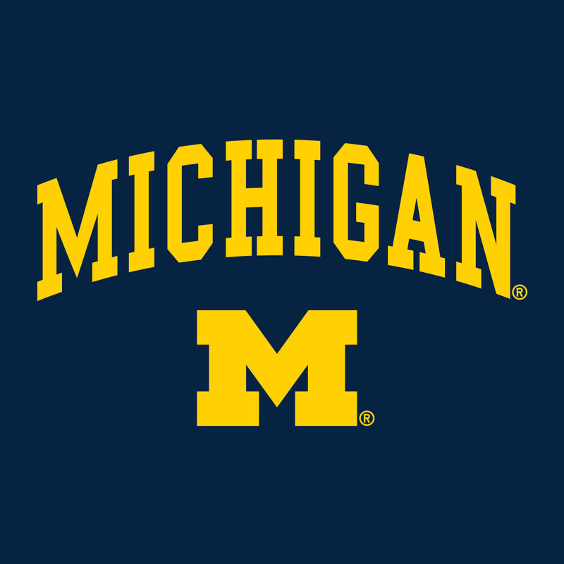 Michigan Wolverines Arch Logo Creeper - Navy