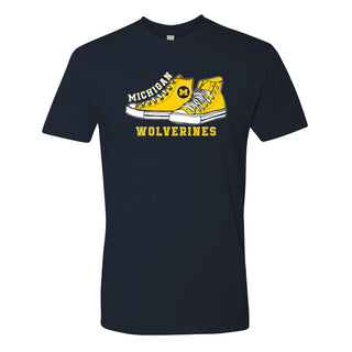 Michigan High Tops NLA T-Shirt - Midnight Navy