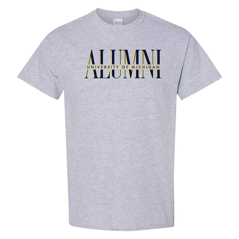 Michigan Classic Alumni T-Shirt - Sport Grey