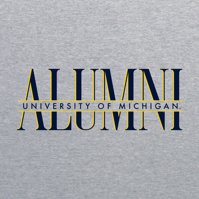 Michigan Classic Alumni Crewneck - Sport Grey