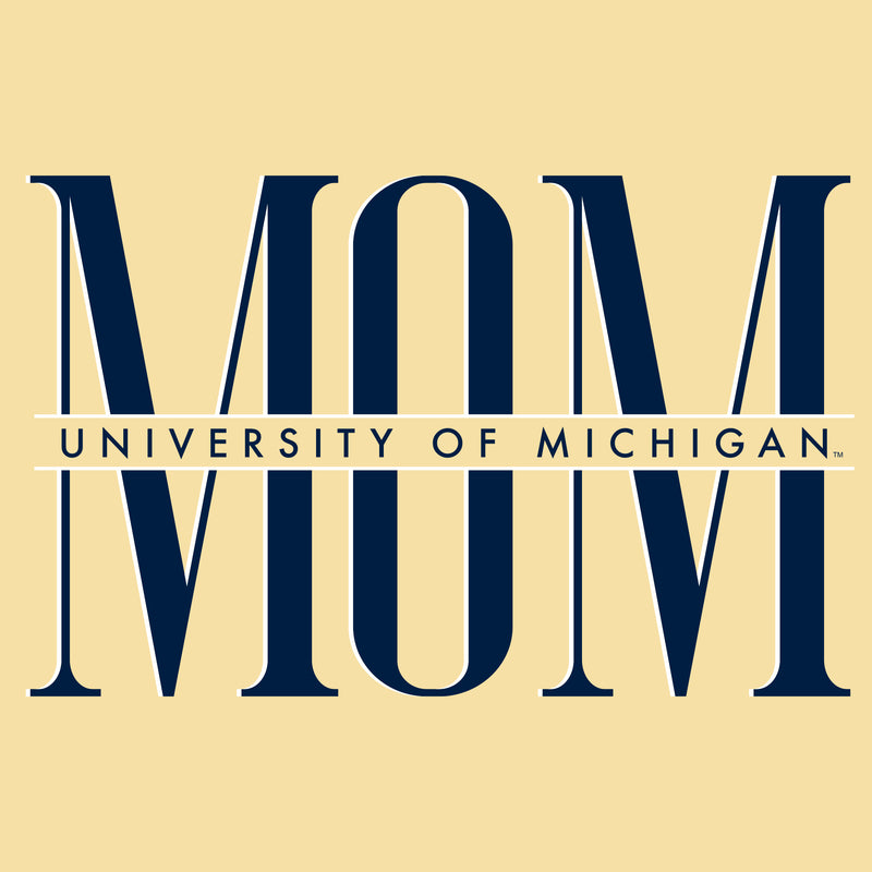 Michigan Classic Mom Midweight Crewneck Sweatshirt - Pigment Yellow