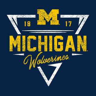 Michigan Arrow Dynamic T-Shirt - Navy