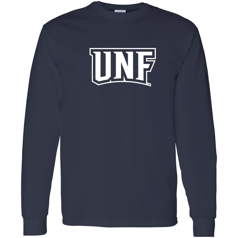 University of North Florida Ospreys Basic Block Long Sleeve T-Shirt - Navy