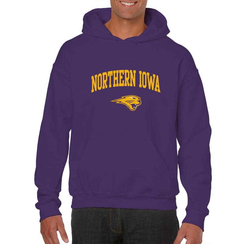 University of Northern Iowa Panthers Arch Logo Hoodie - Purple