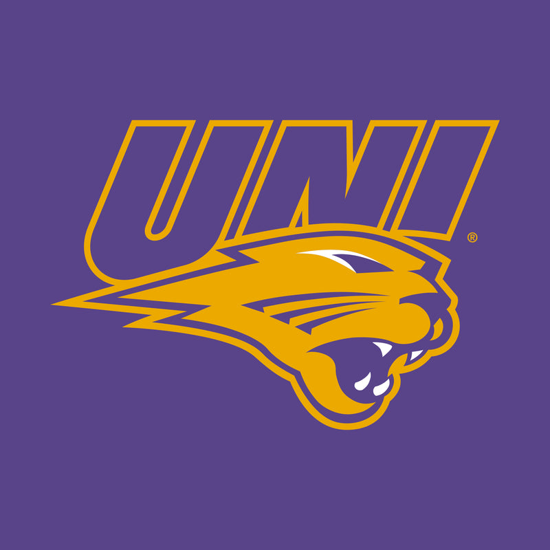 University of Northern Iowa Panthers Primary Logo Hoodie - Purple