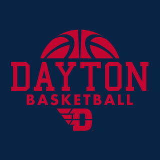 University of Dayton Flyers Basketball Hype Short Sleeve T Shirt - Navy