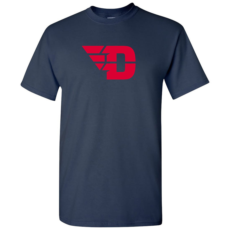 University of Dayton Flyers Primary Logo Short Sleeve T Shirt - Navy
