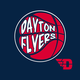 University of Dayton Flyers Street Basketball Heavy Cotton Tank Top - Navy