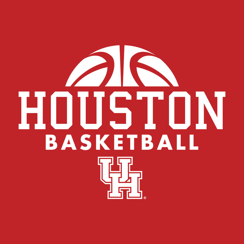 University of Houston Cougars Basketball Hype Short Sleeve T-Shirt - Red