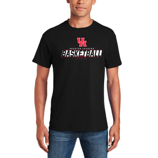 Houston Cougars Basketball Charge T Shirt - Black