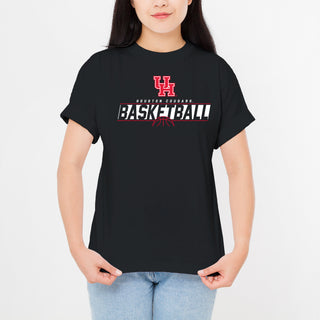 Houston Cougars Basketball Charge T Shirt - Black