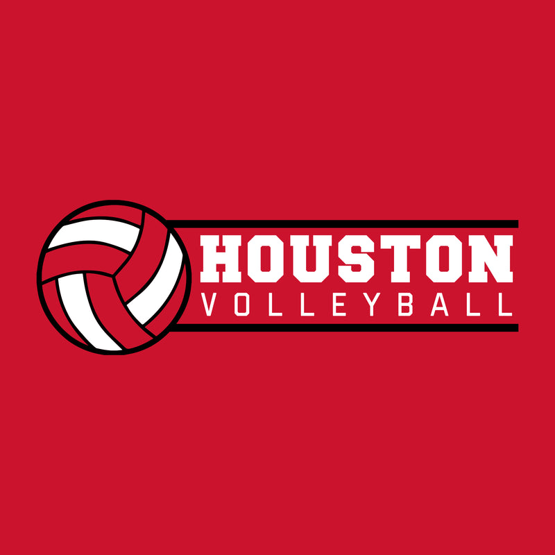 Houston Cougars Volleyball Spotlight T Shirt - Red