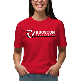 Houston Cougars Volleyball Spotlight T Shirt - Red