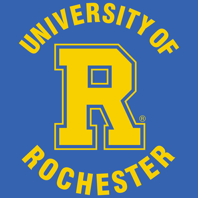 University of Rochester Yellowjackets Arch Logo Long Sleeve T-Shirt - Royal