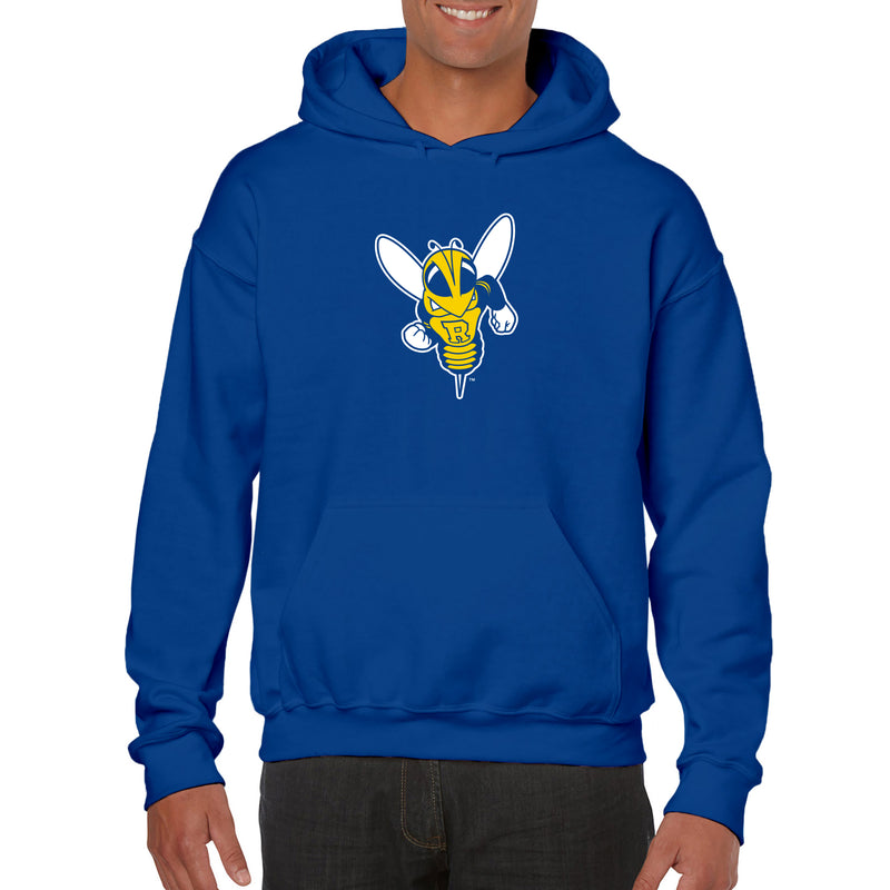 University of Rochester Yellowjackets Primary Logo Heavy Blend Hoodie - Royal