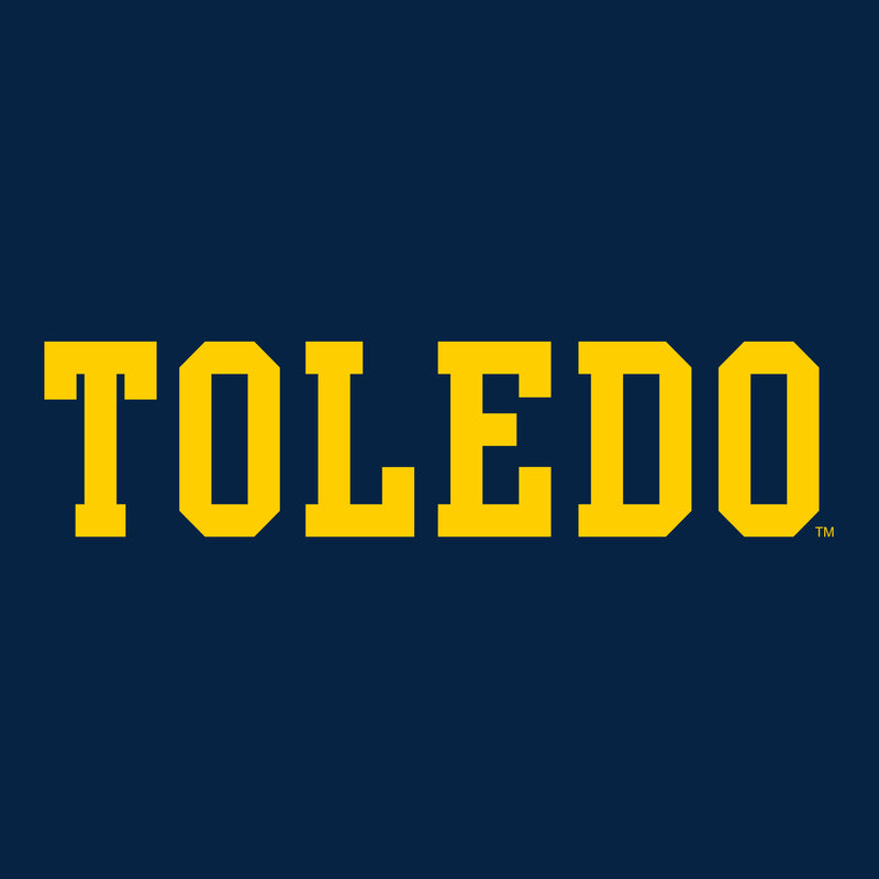 University of Toledo Rockets Basic Block Heavy Blend Hoodie - Navy
