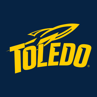 University of Toledo Rockets Primary Logo Short Sleeve T-Shirt - Navy