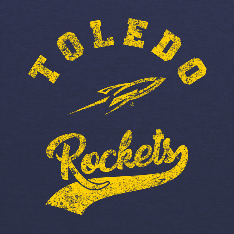 Toledo Retro Script NLA Triblend - Vintage Navy