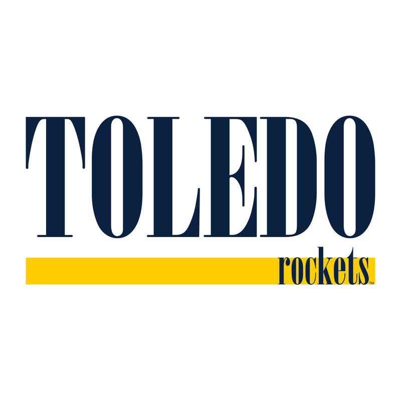University of Toledo Rockets Boldline Basic Cotton Crewneck Sweatshirt - White